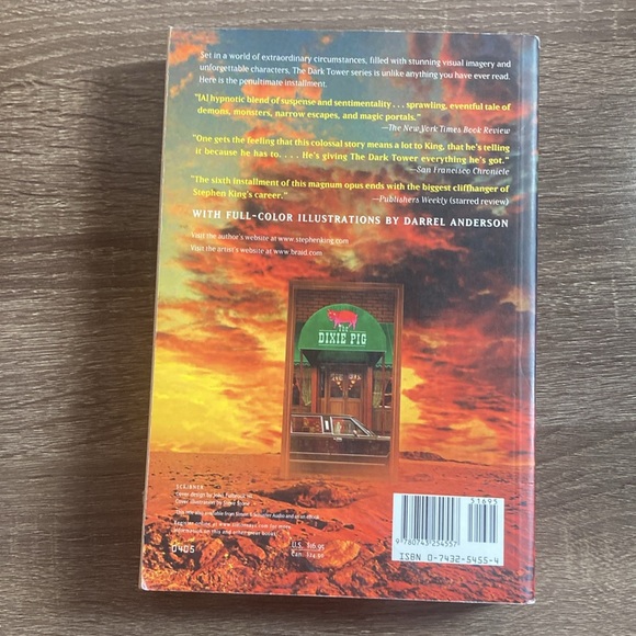 Used Stephen King The Dark Tower Series Books 1,3,4,7,8 Paperback - Picture 9 of 11